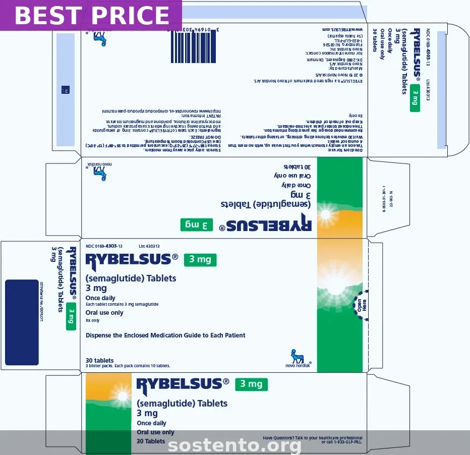 Generic Rybelsus (Semaglutide) 14mg — Weight Loss & Diabetes — Lowest Price From $18.33