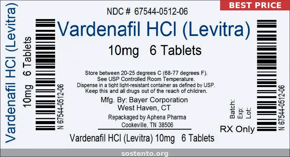 Order Levitra 20mg in USA | Vardenafil Without Prescription From $1.00