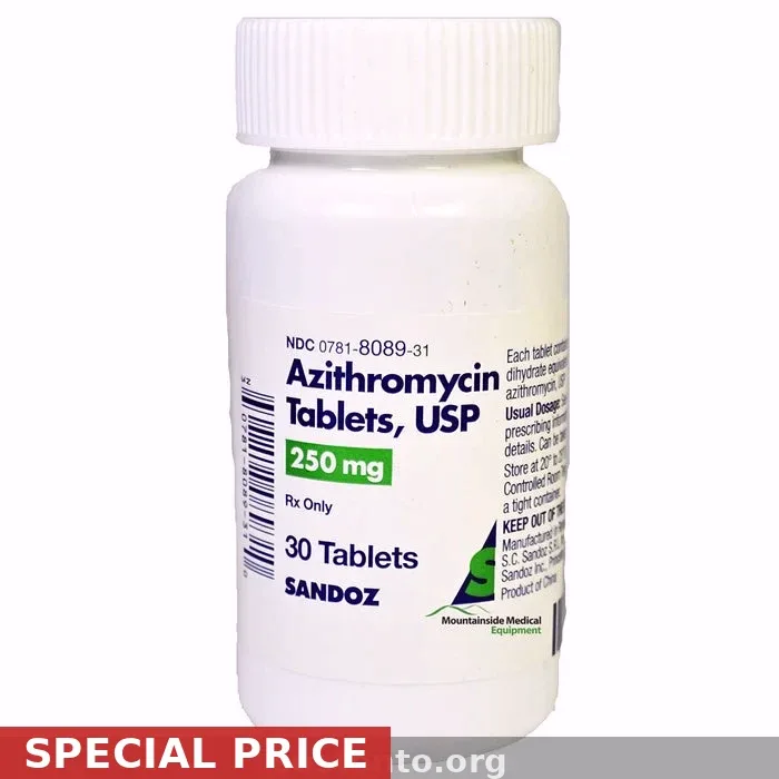 Order Azithromycin 500mg in USA | Azithromycin Without Prescription From $0.55