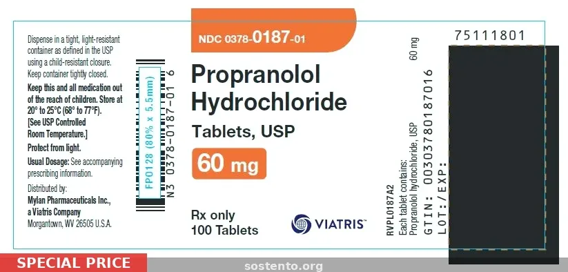 Propranolol 80mg for Hypertension / Migraine — Buy Propranolol Online | Fast Delivery From $0.40